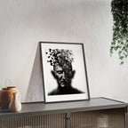Poster mit Holzrahmen, Art.-Nr. FY 00106 P