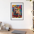 Poster mit Holzrahmen, Art.-Nr. AP 00145 P