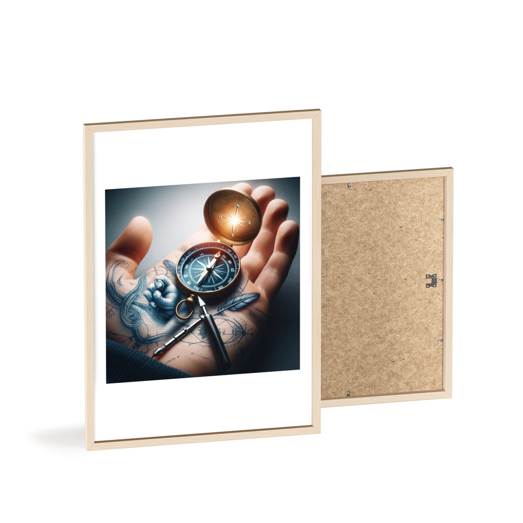 Poster mit Holzrahmen, Art.-Nr. FY 00107 P