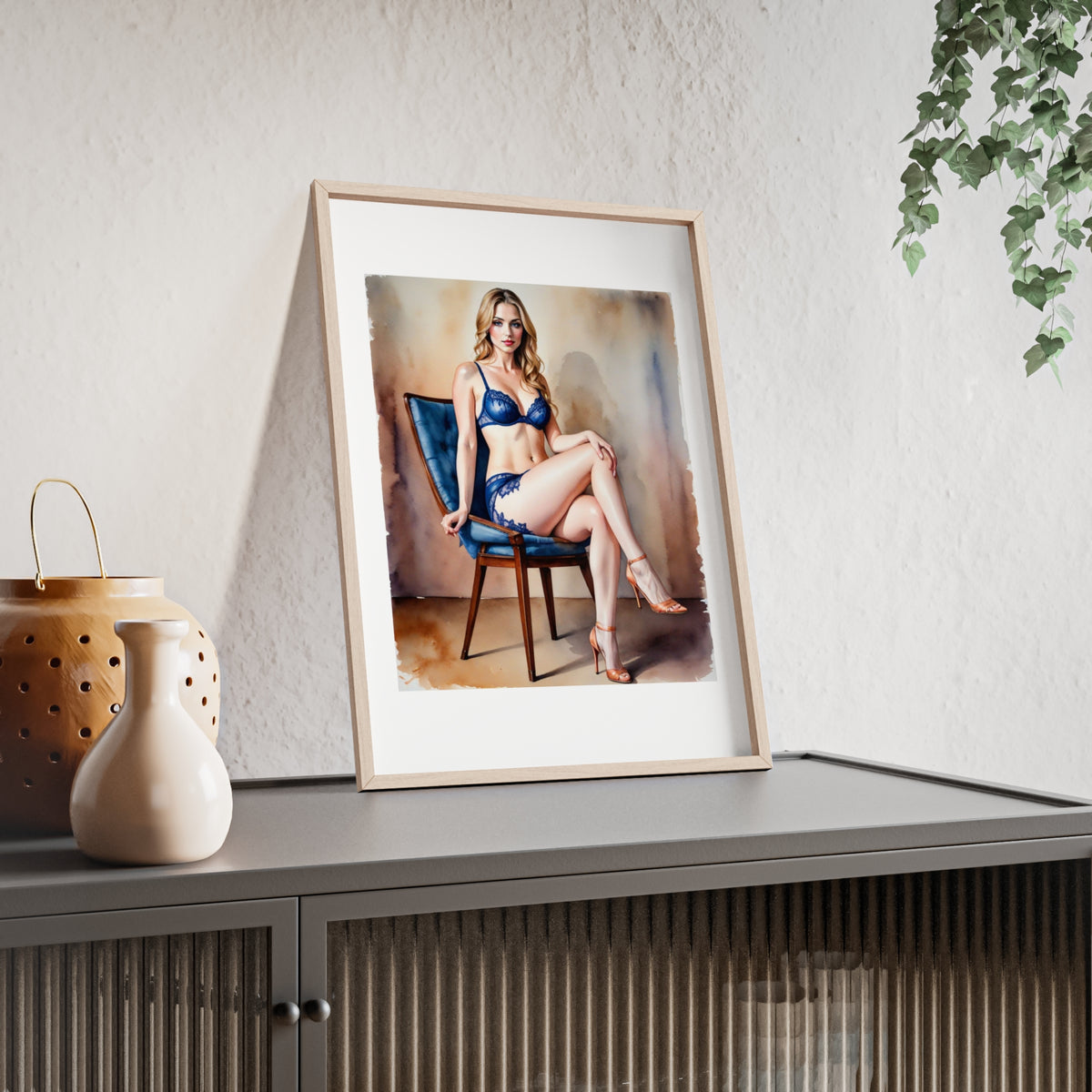 Poster mit Holzrahmen, Art.-Nr. AP 00142 P
