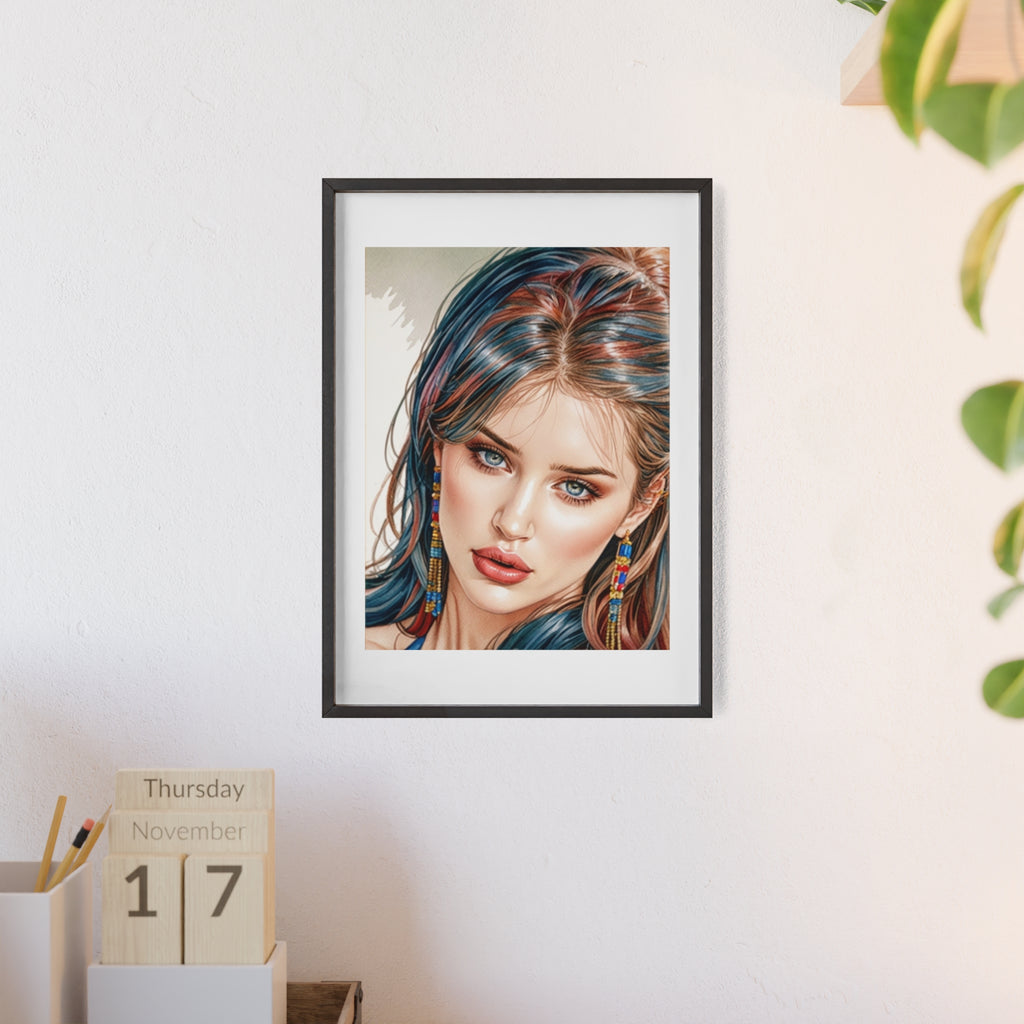 Poster mit Holzrahmen, Art.-Nr. AP 00136 P