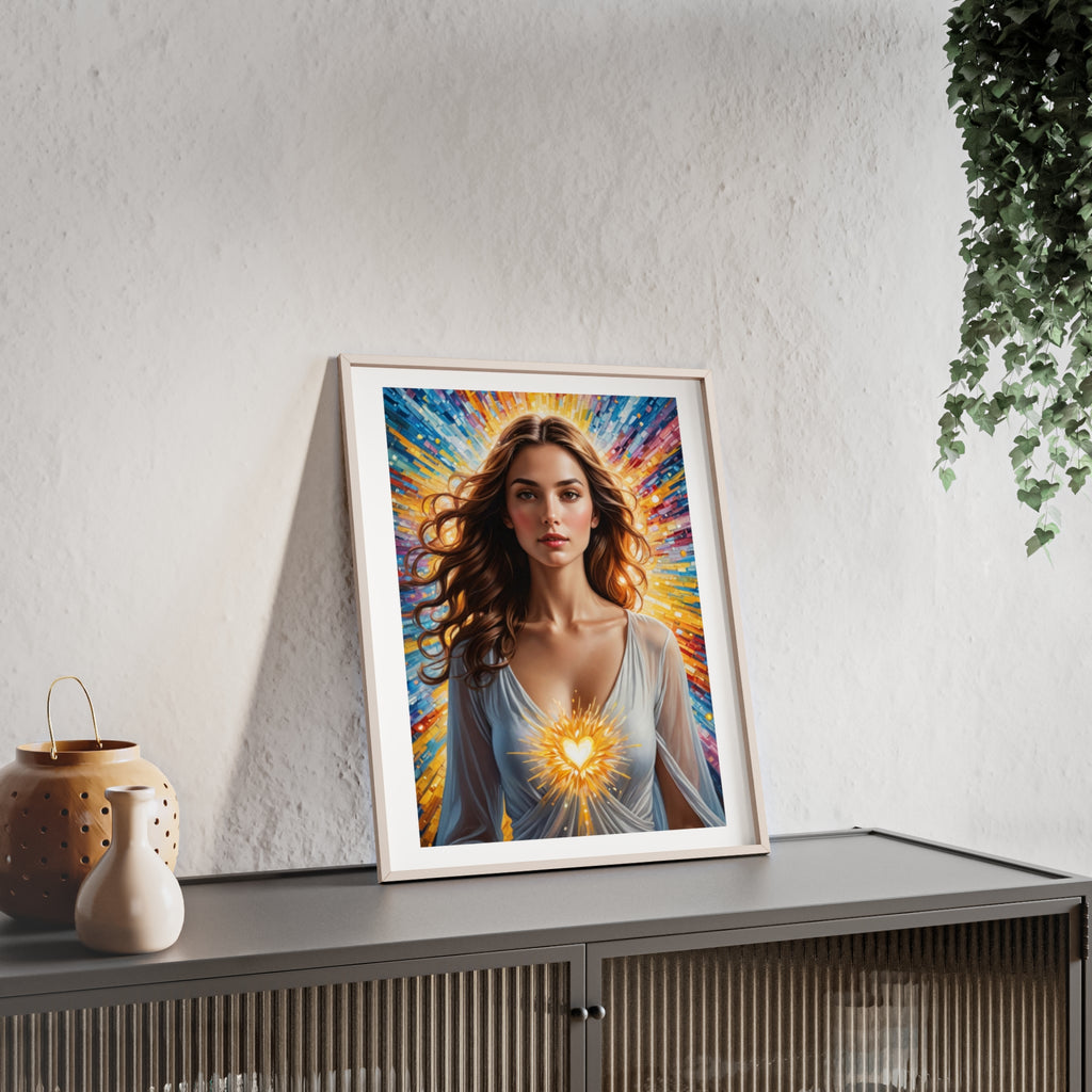 Poster mit Holzrahmen, Art.-Nr. FY 00108 P