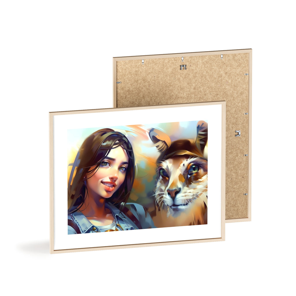 Poster mit Holzrahmen, Art.-Nr. AP 00122 P