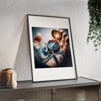 Poster mit Holzrahmen, Art.-Nr. FY 00107 P