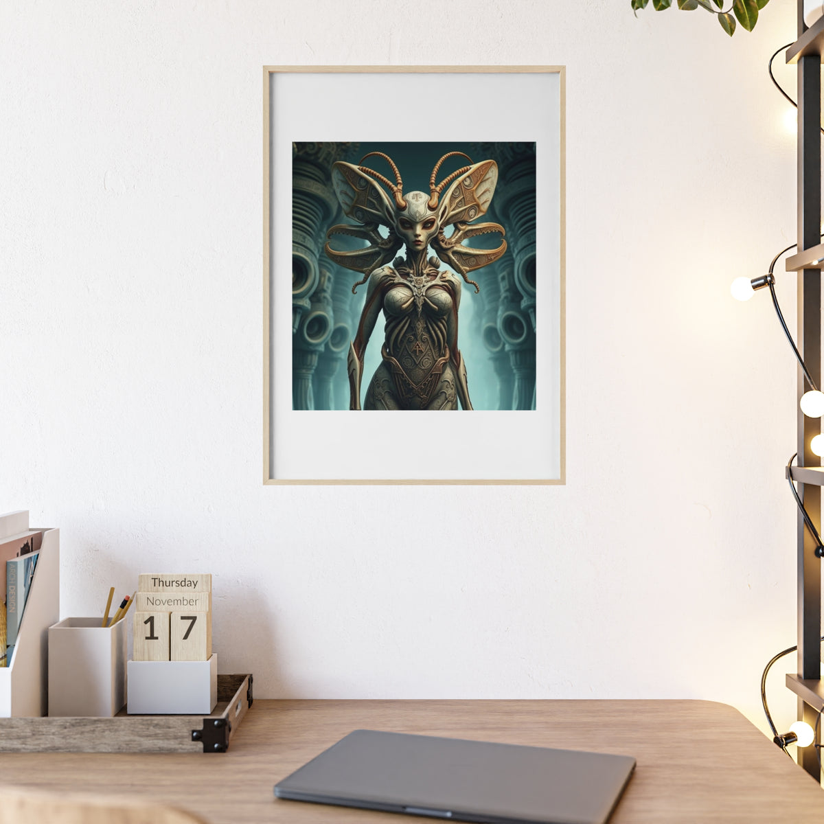 Poster mit Holzrahmen, Art.-Nr. FY 00130 P