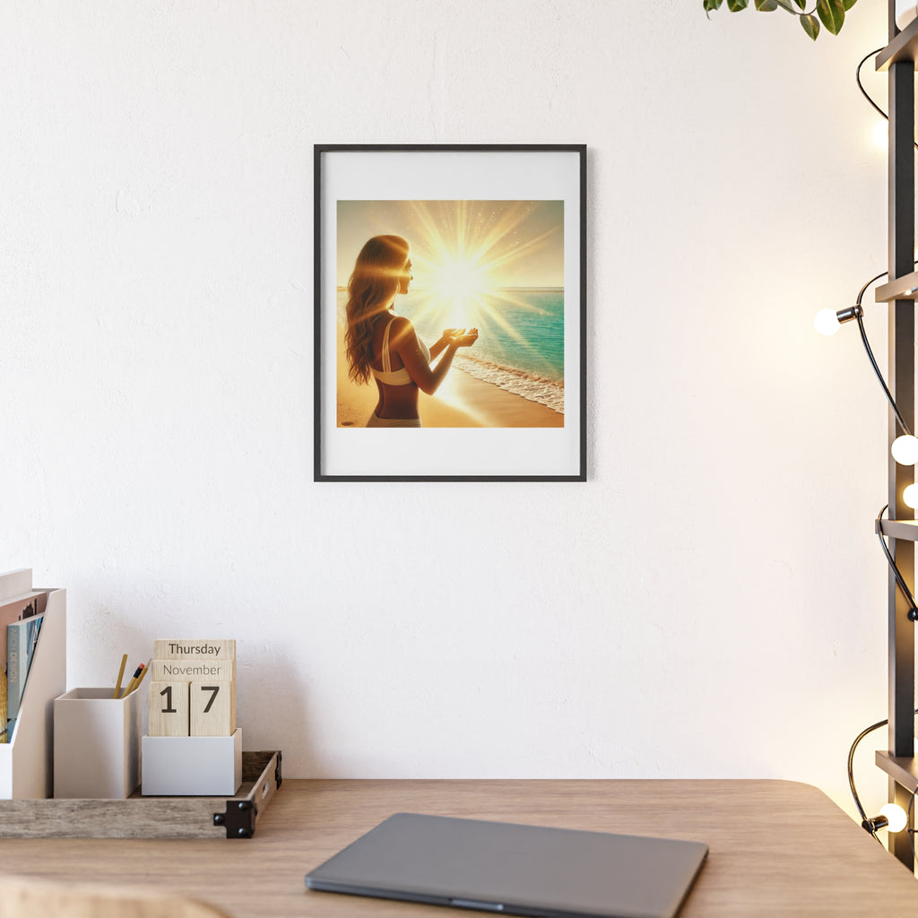Poster mit Holzrahmen, Art.-Nr. AP 00110 P