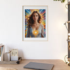 Poster mit Holzrahmen, Art.-Nr. FY 00108 P