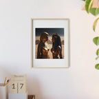 Poster mit Holzrahmen, Art.-Nr. FY 00116 P