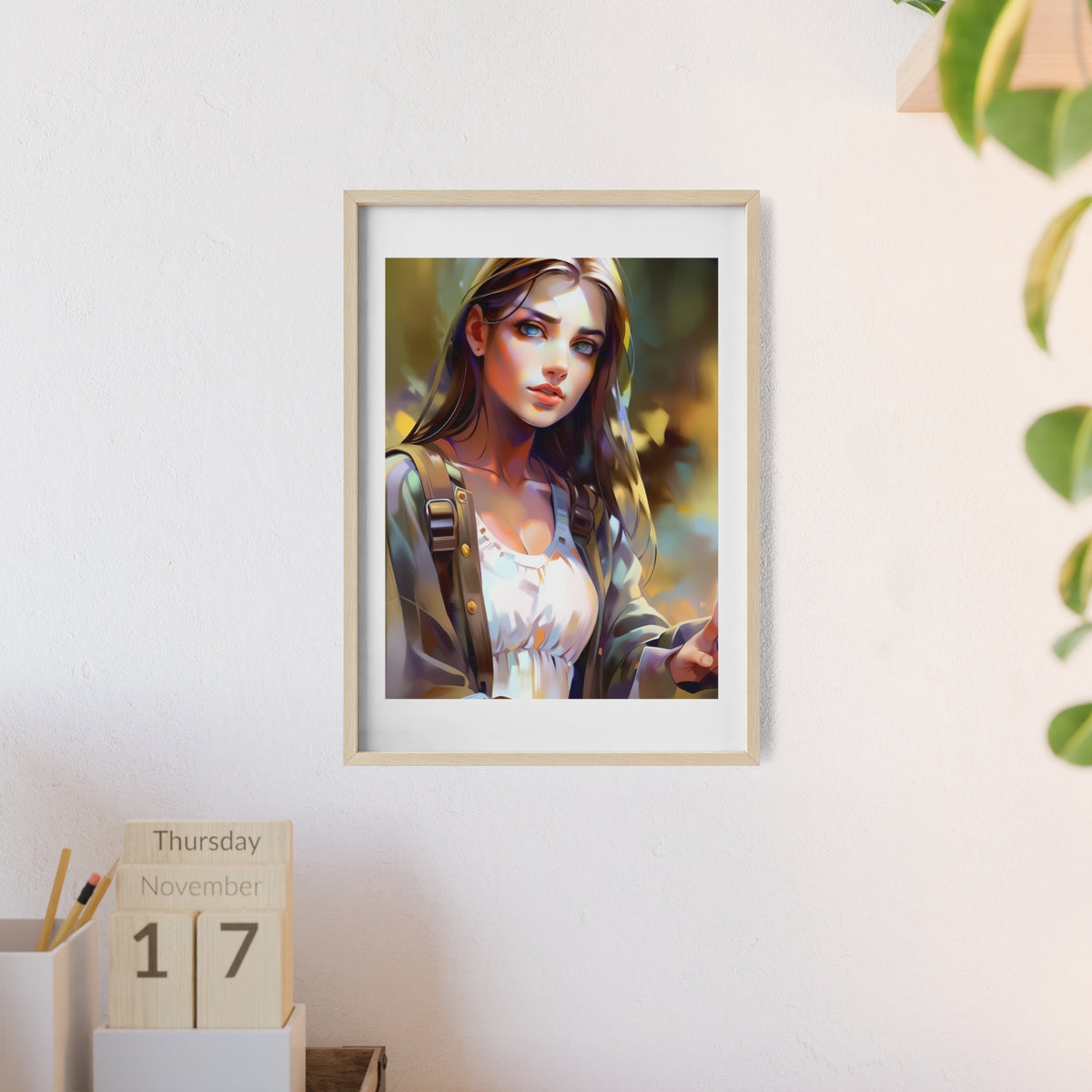 Poster mit Holzrahmen, Art.-Nr. AP 00121 P