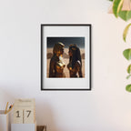 Poster mit Holzrahmen, Art.-Nr. FY 00116 P