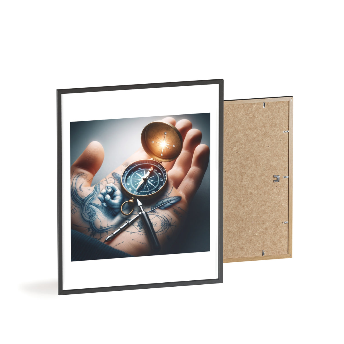 Poster mit Holzrahmen, Art.-Nr. FY 00107 P
