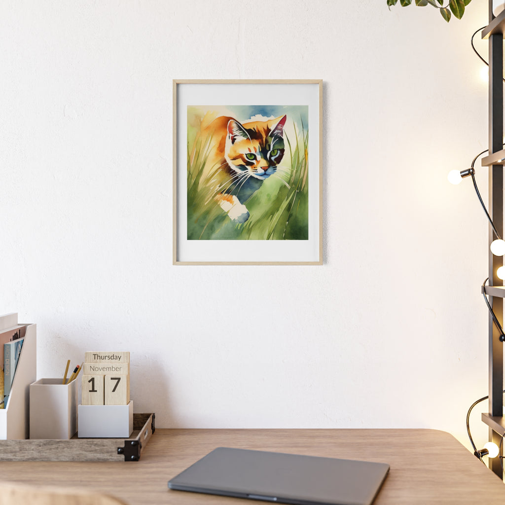 Poster mit Holzrahmen, Art.-Nr. AP 00150 P