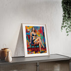 Poster mit Holzrahmen, Art.-Nr. AP 00145 P