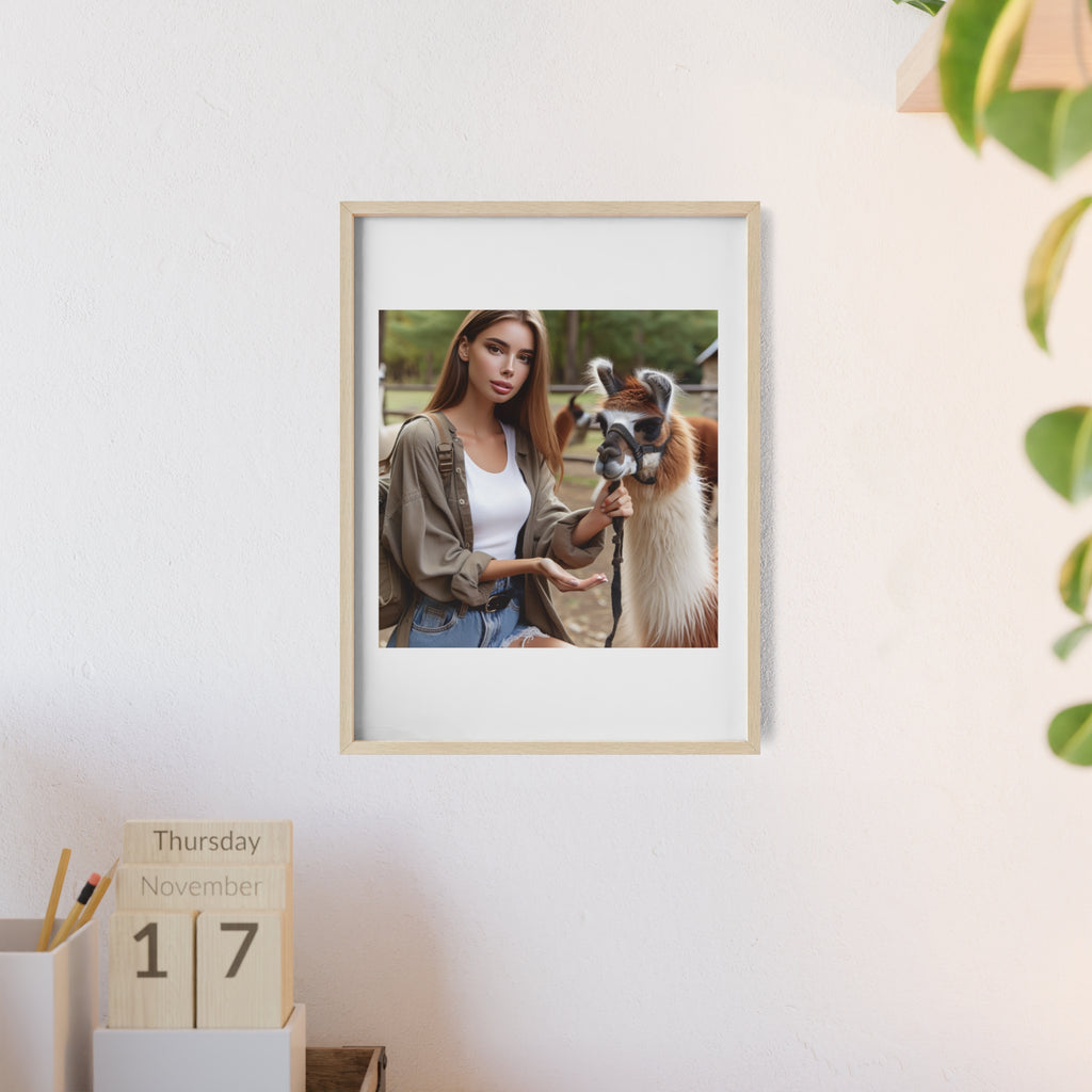Poster mit Holzrahmen, Art.-Nr. FY 00117 P