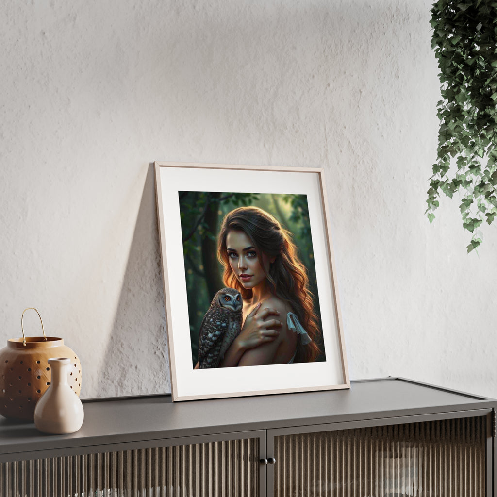 Poster mit Holzrahmen, Art.-Nr. FY 00119 P