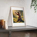 Poster mit Holzrahmen, Art.-Nr. FY 00111 P