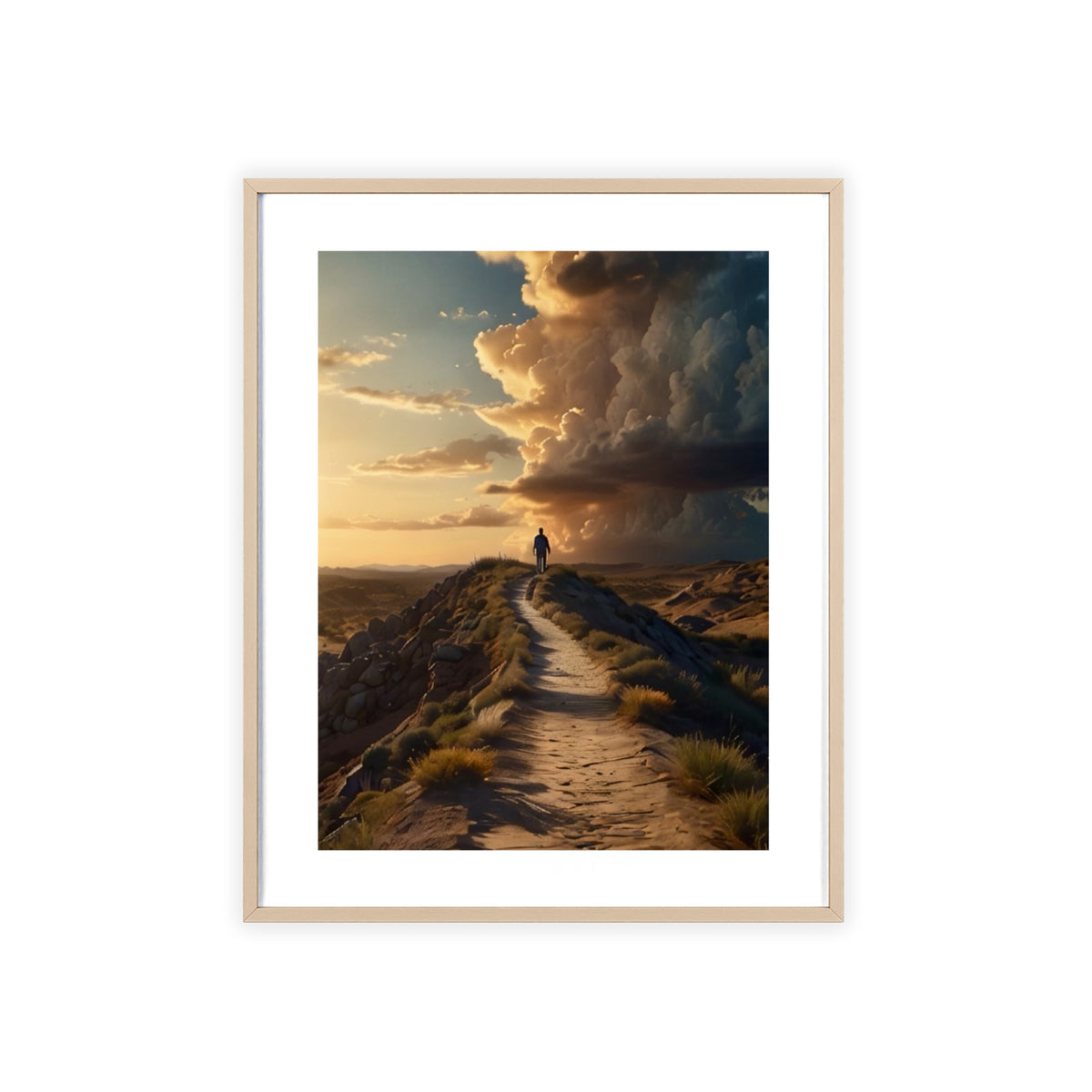 Poster mit Holzrahmen, Art.-Nr. FY 00122 P