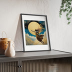 Poster mit Holzrahmen, Art.-Nr. FY 00118 P