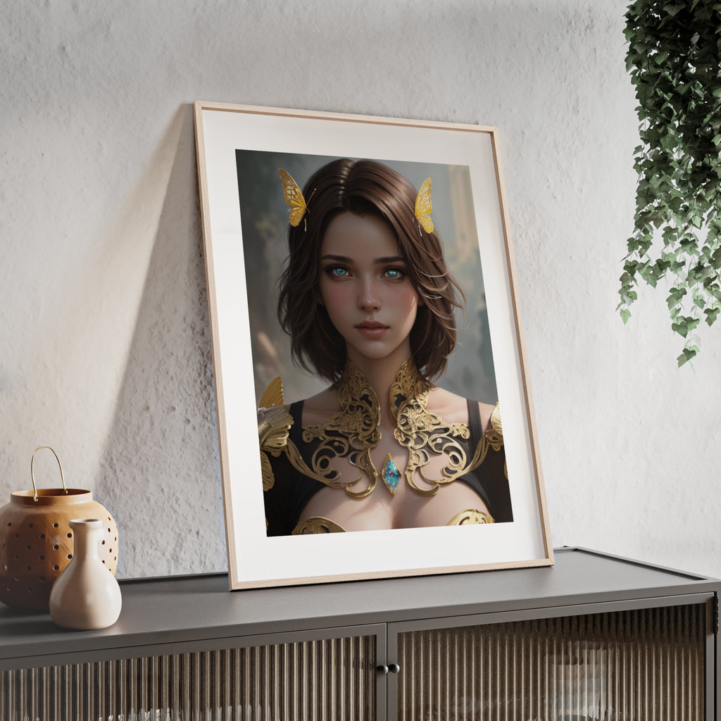 Poster mit Holzrahmen, Art.-Nr. FY 00132 P