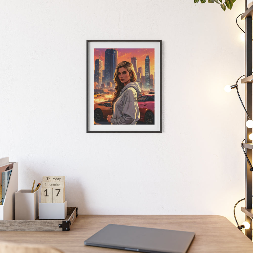 Poster mit Holzrahmen, Art.-Nr. AP 00155 P