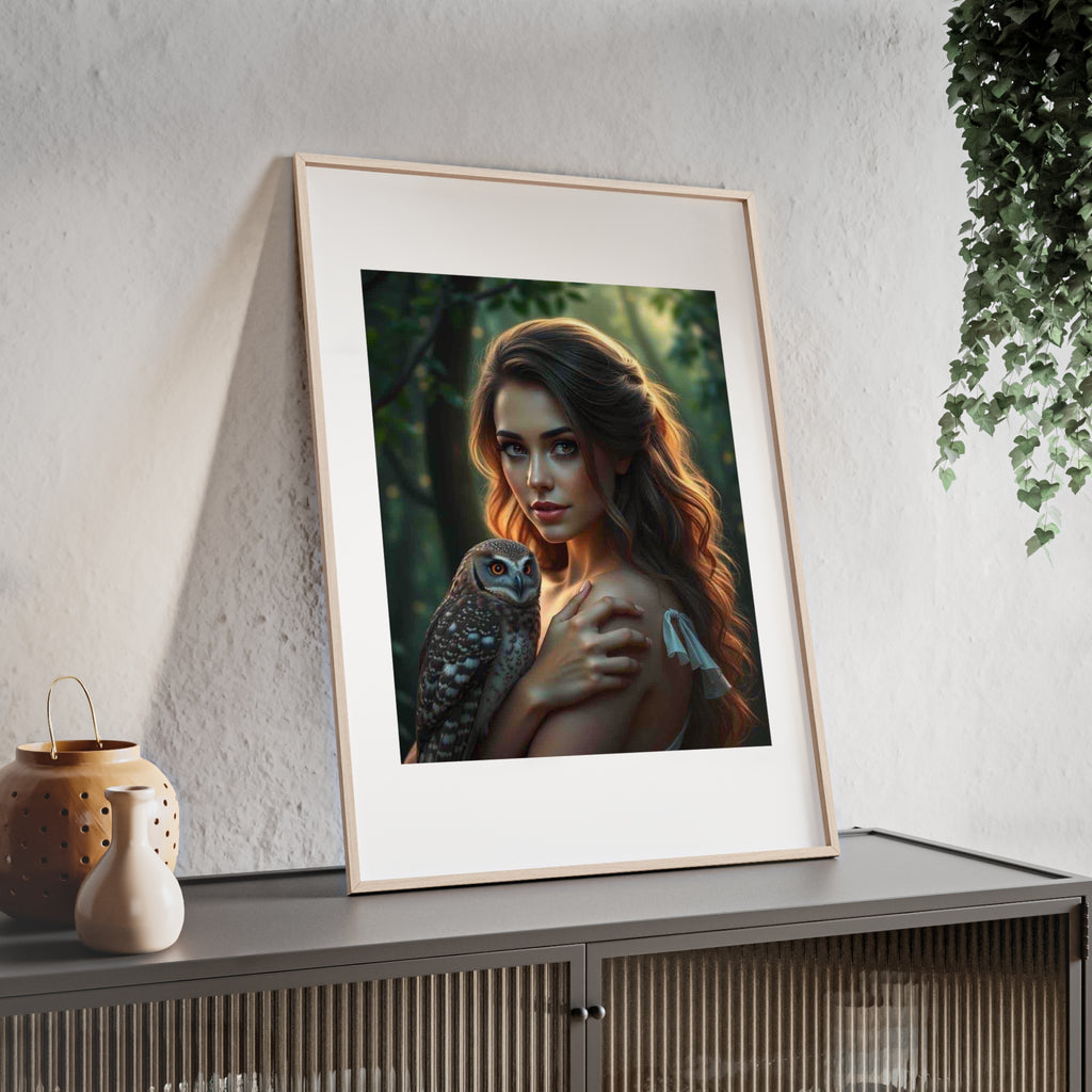 Poster mit Holzrahmen, Art.-Nr. FY 00119 P