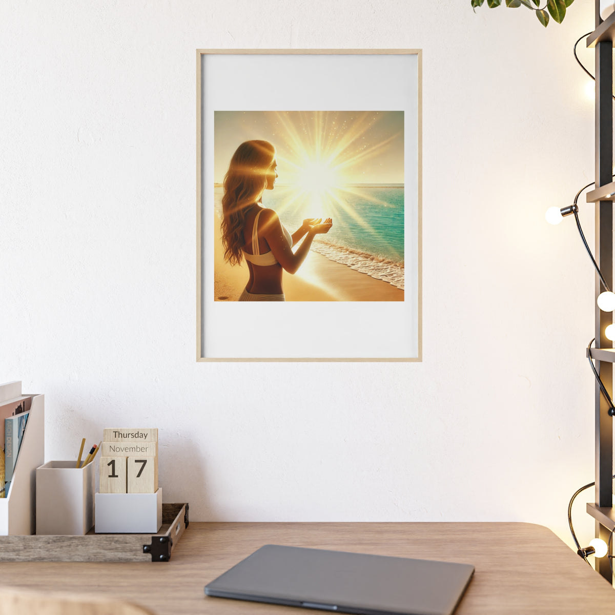 Poster mit Holzrahmen, Art.-Nr. AP 00110 P