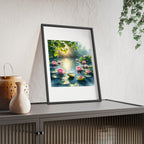 Poster mit Holzrahmen, Art.-Nr. FY 00103 P
