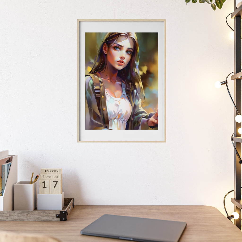 Poster mit Holzrahmen, Art.-Nr. AP 00121 P