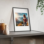 Poster mit Holzrahmen, Art-Nr. AP 00132 P