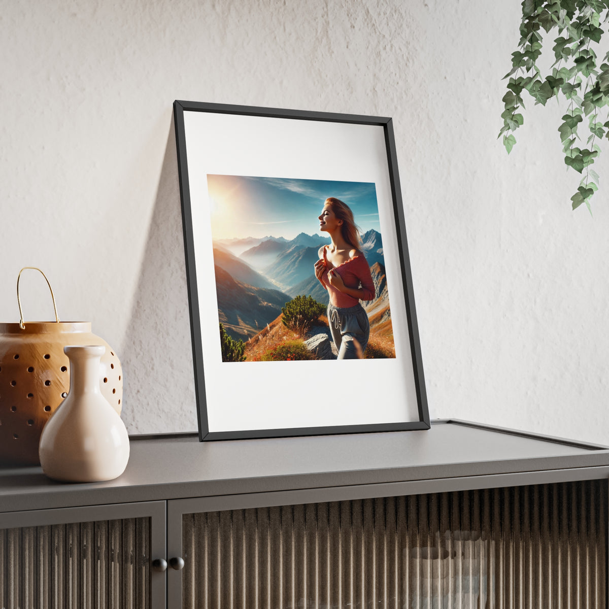Poster mit Holzrahmen, Art-Nr. AP 00132 P
