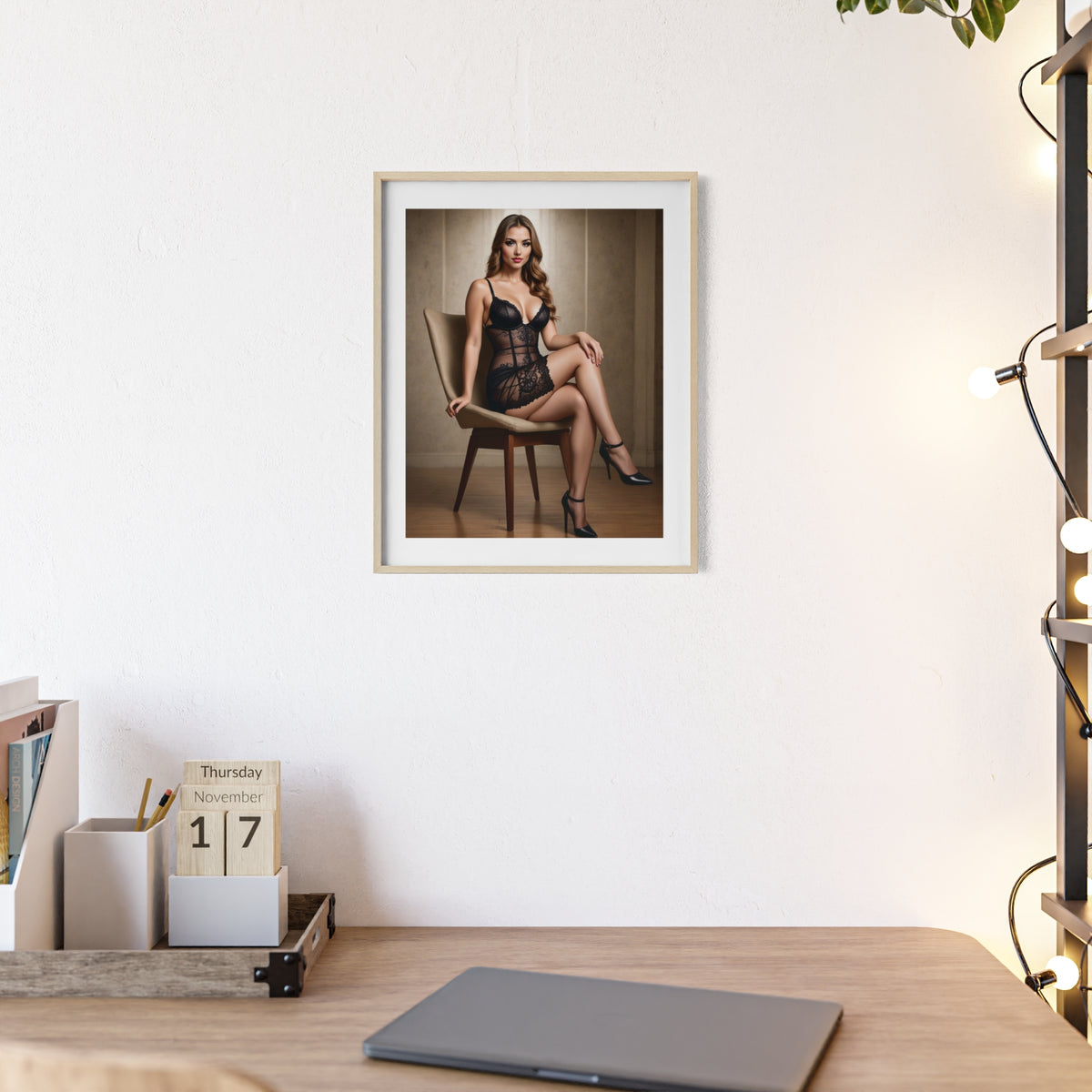 Poster mit Holzrahmen, Art.-Nr. AP 00143 P