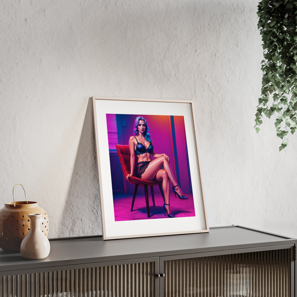 Poster mit Holzrahmen, Art.-Nr. AP 00141 P