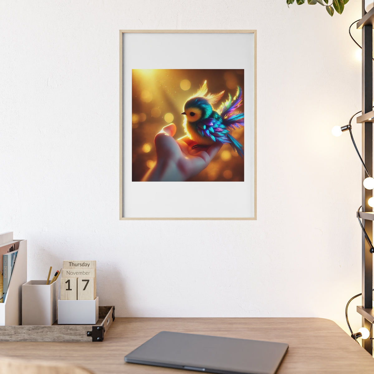 Poster mit Holzrahmen, Art.-Nr. FY 00112 P