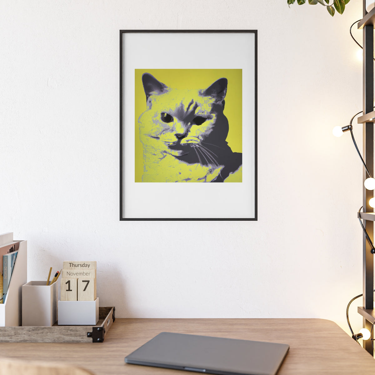Poster mit Holzrahmen, Art.-Nr. FY 00135 P