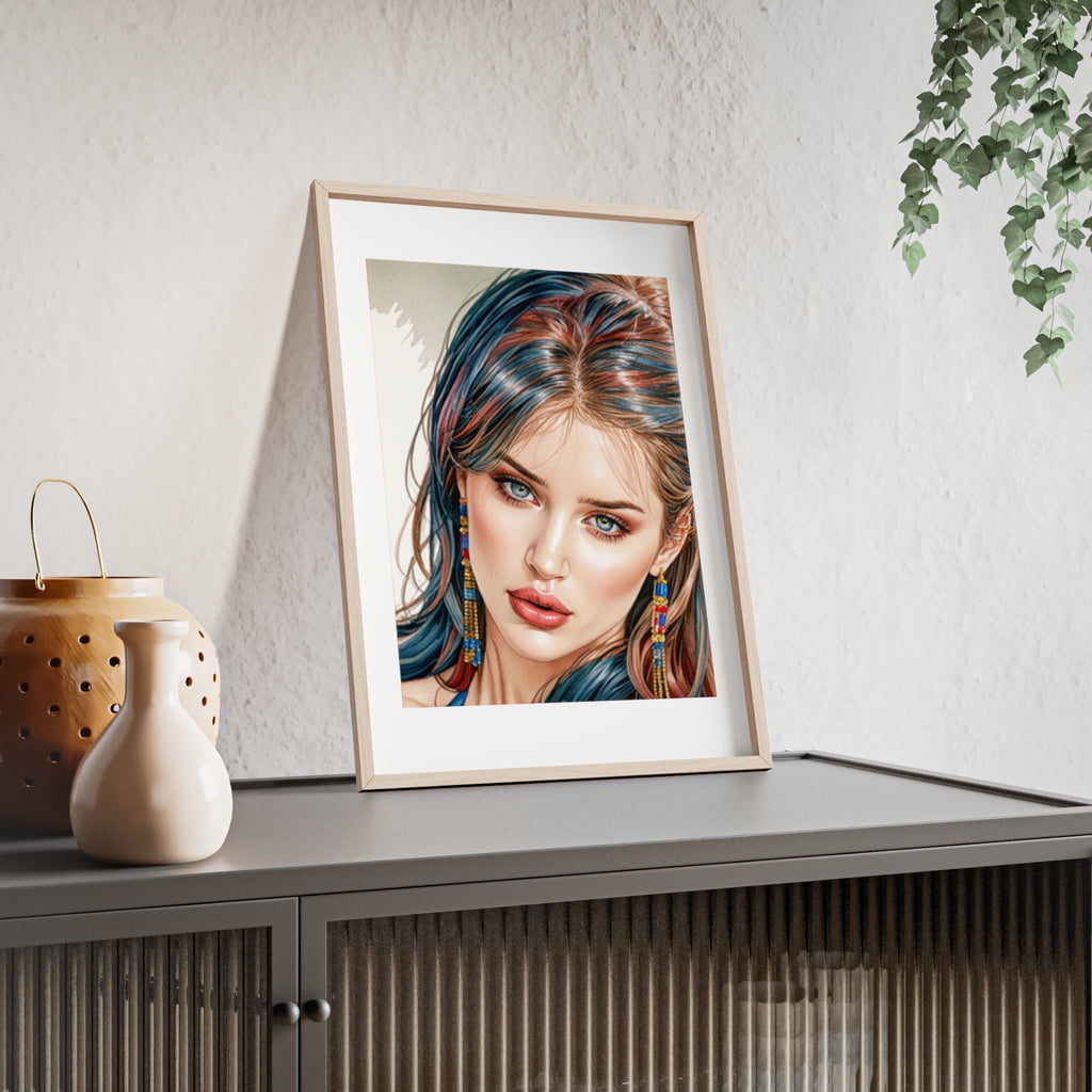 Poster mit Holzrahmen, Art.-Nr. AP 00136 P
