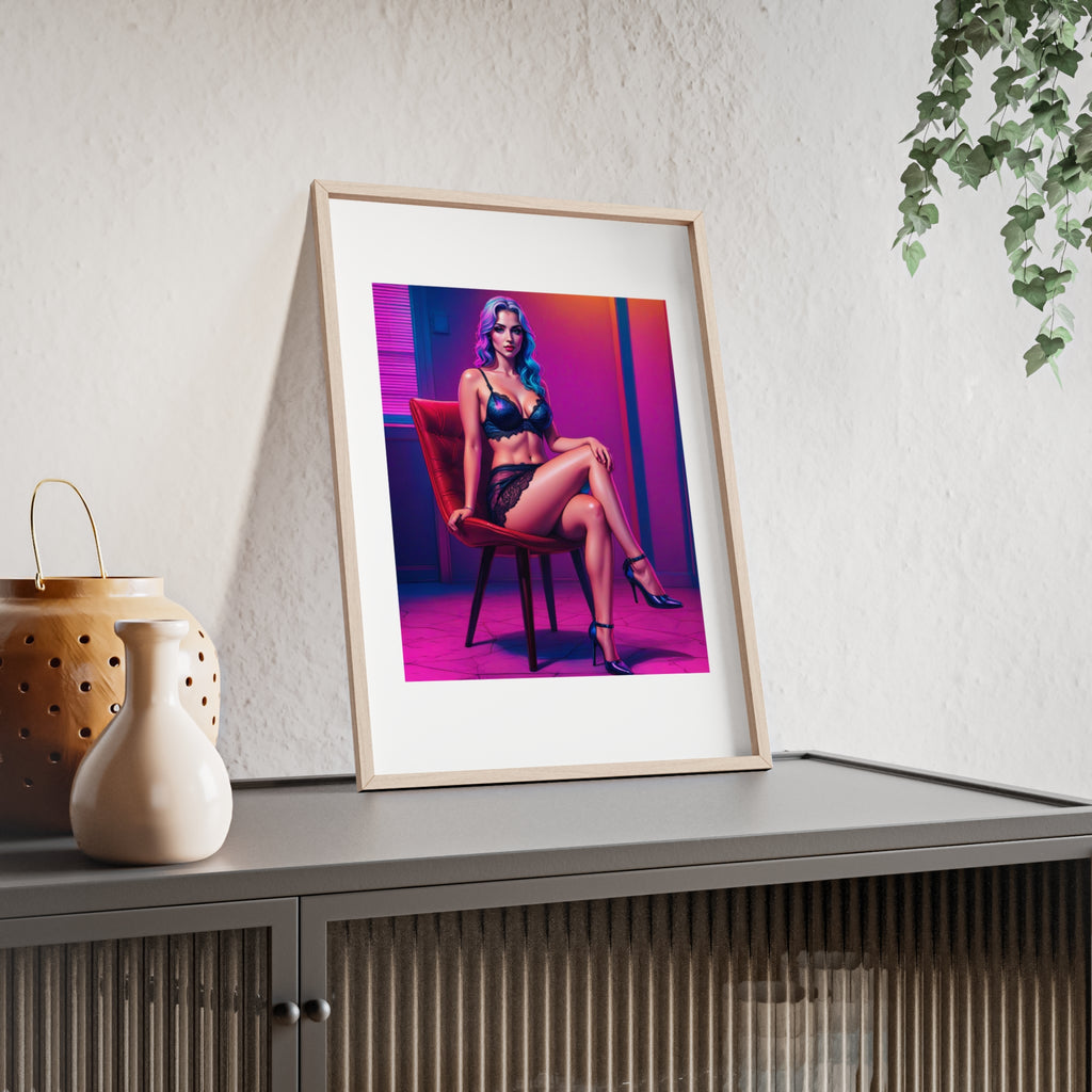 Poster mit Holzrahmen, Art.-Nr. AP 00141 P