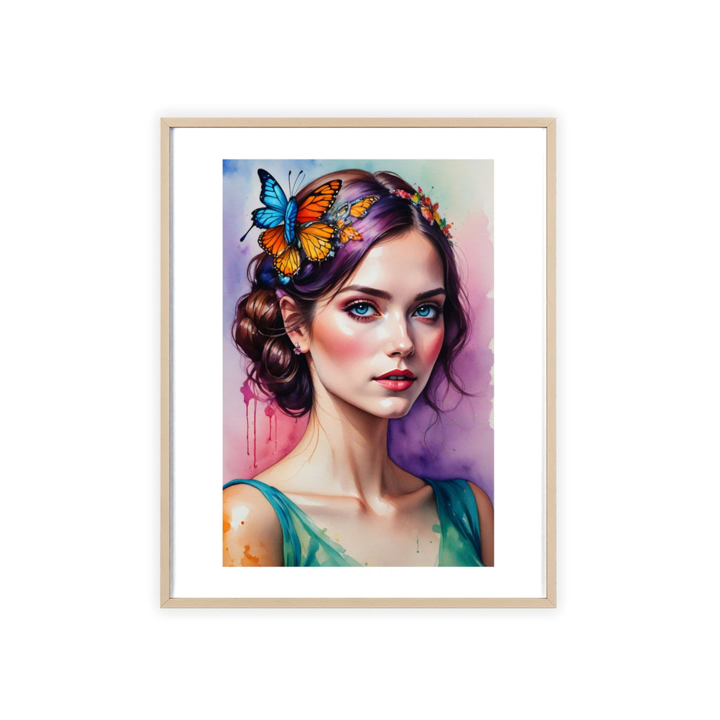 Poster mit Holzrahmen, Art.-Nr. AP 00140 P