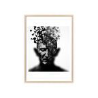 Poster mit Holzrahmen, Art.-Nr. FY 00106 P
