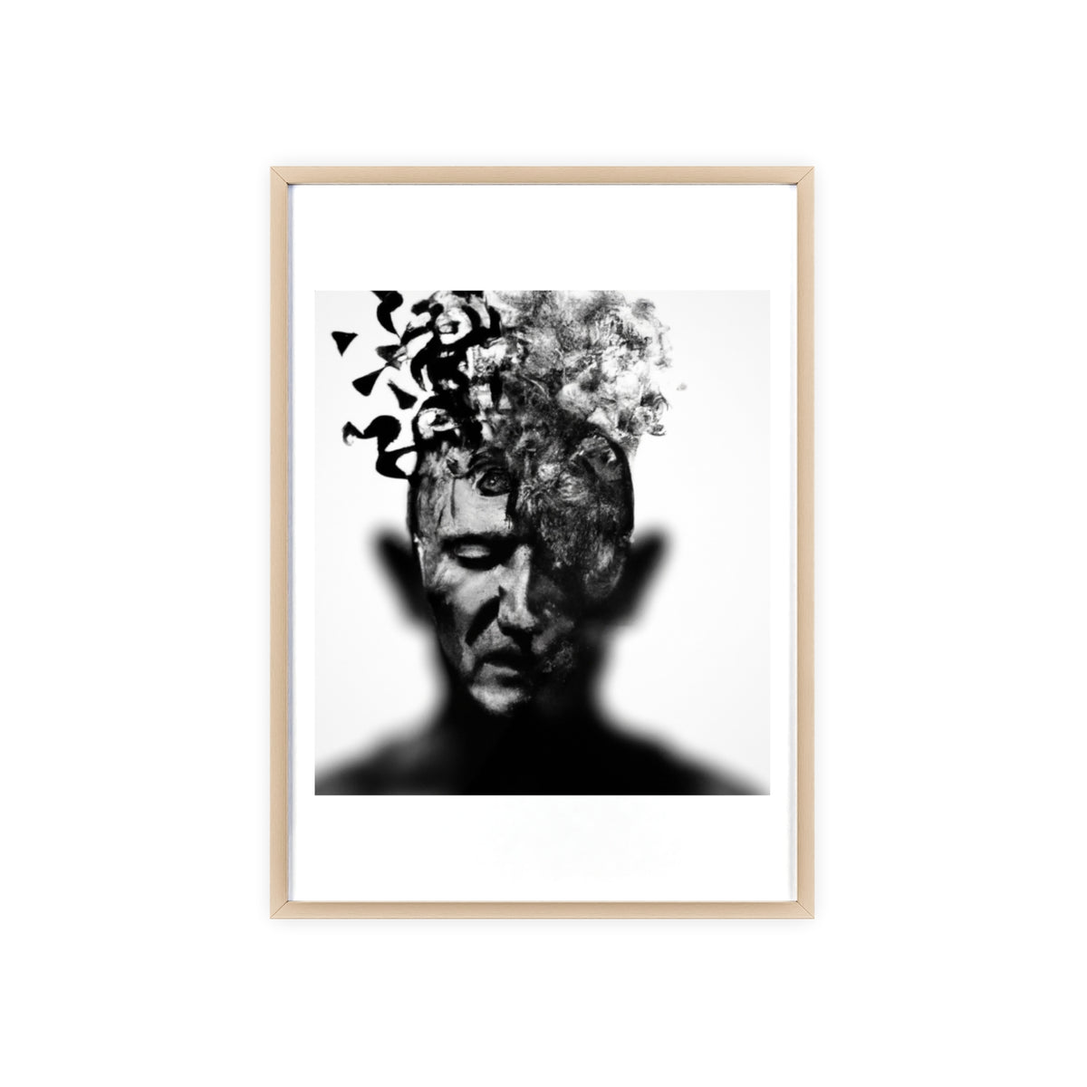 Poster mit Holzrahmen, Art.-Nr. FY 00106 P