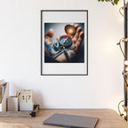 Poster mit Holzrahmen, Art.-Nr. FY 00107 P