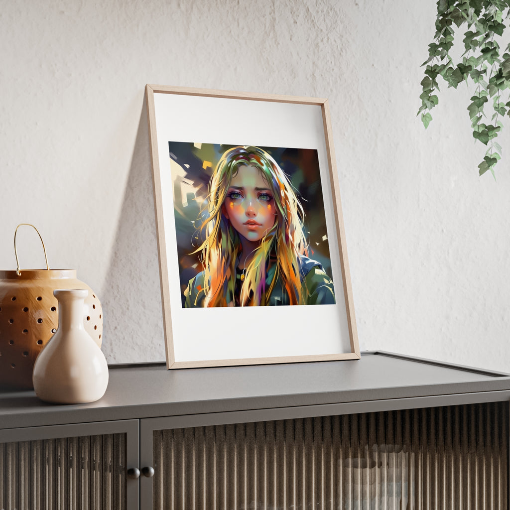 Poster mit Holzrahmen, Art.-Nr. AP 00120 P