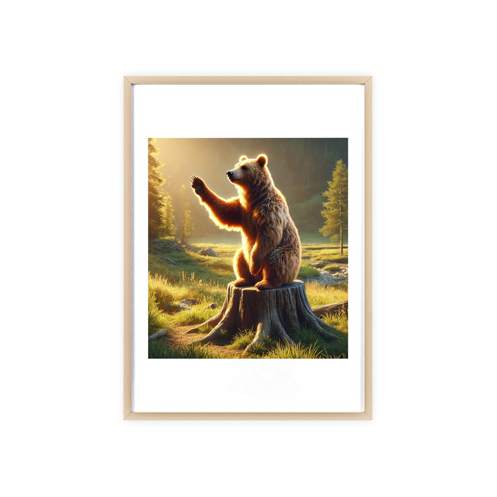 Poster mit Holzrahmen, Art.-Nr. FY 00111 P