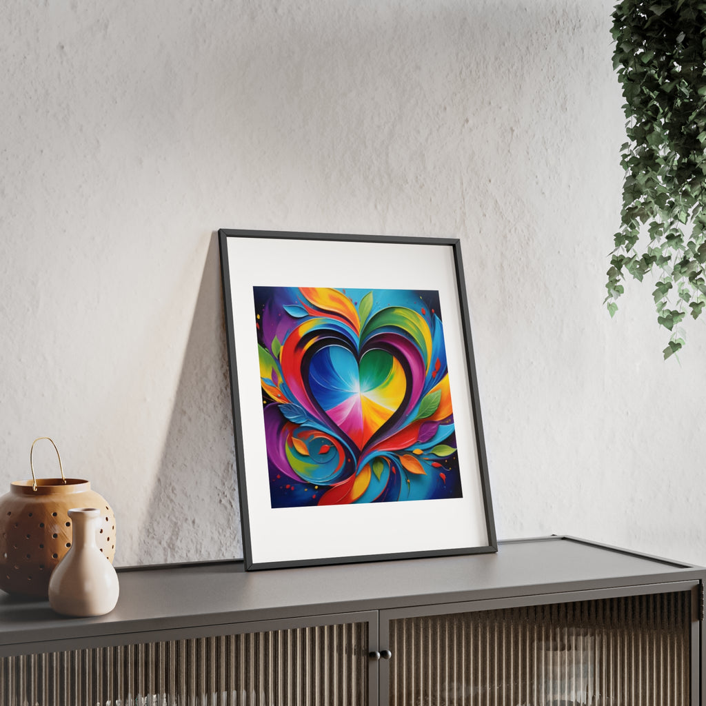 Poster mit Holzrahmen, Art.-Nr. FY 00114 P