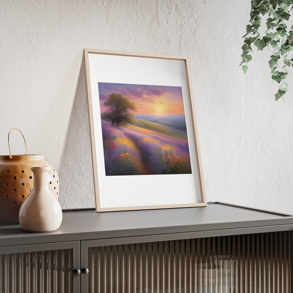 Poster mit Holzrahmen, Art.-Nr. AP 00147 P