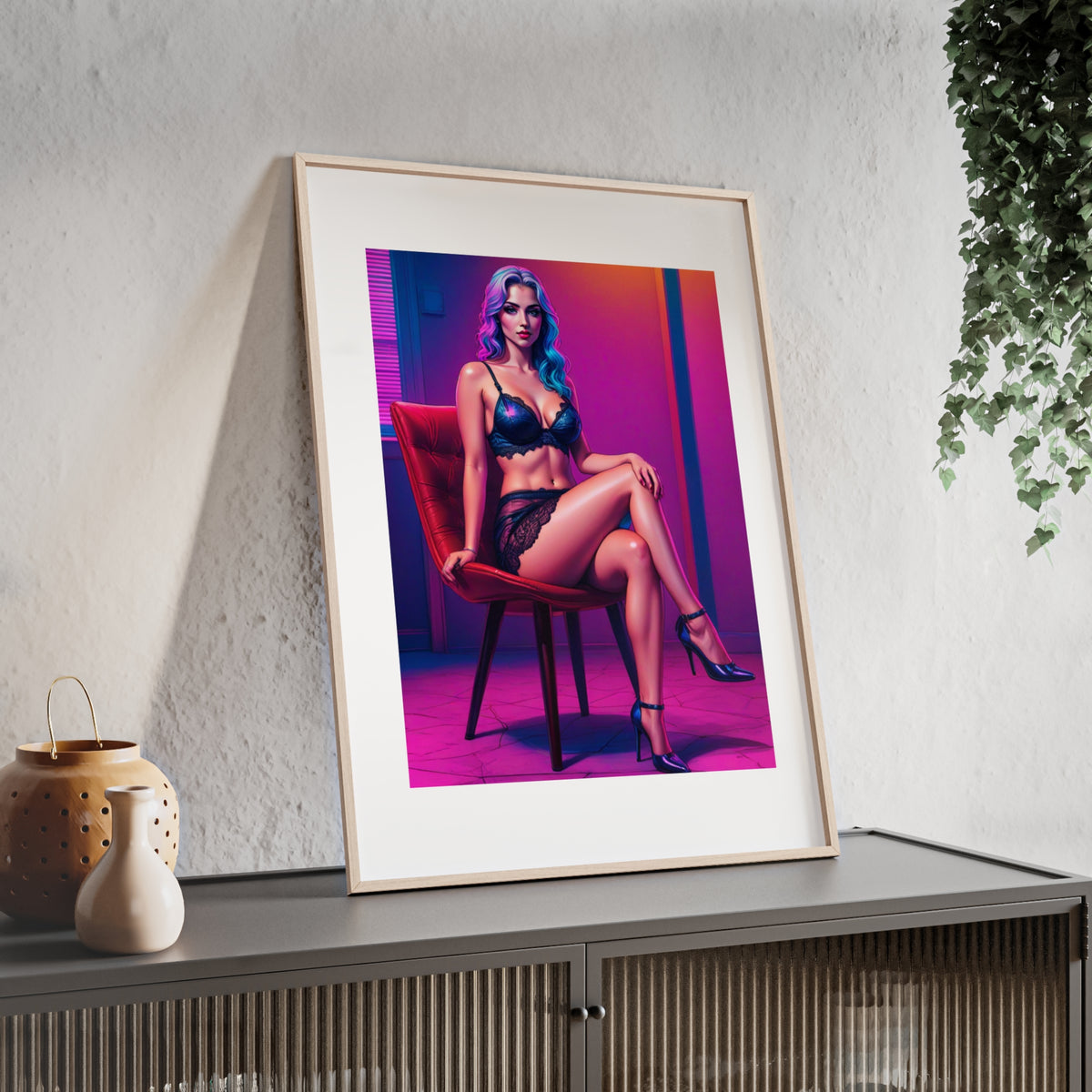 Poster mit Holzrahmen, Art.-Nr. AP 00141 P