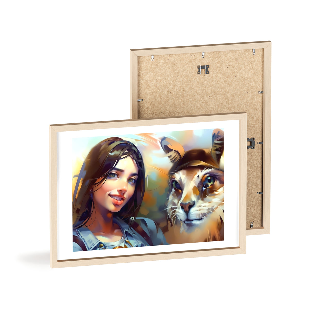 Poster mit Holzrahmen, Art.-Nr. AP 00122 P
