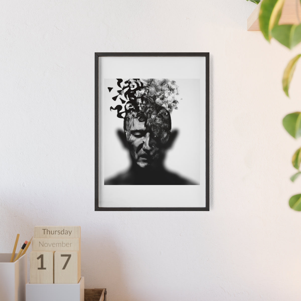 Poster mit Holzrahmen, Art.-Nr. FY 00106 P