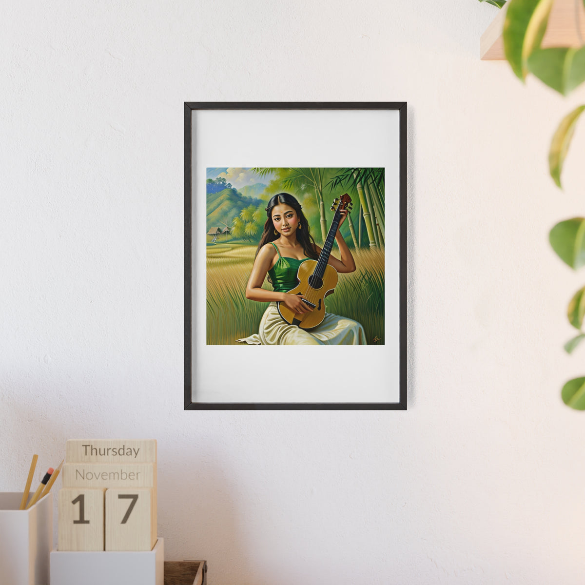 Poster mit Holzrahmen, Art.-Nr. AP 00107 P