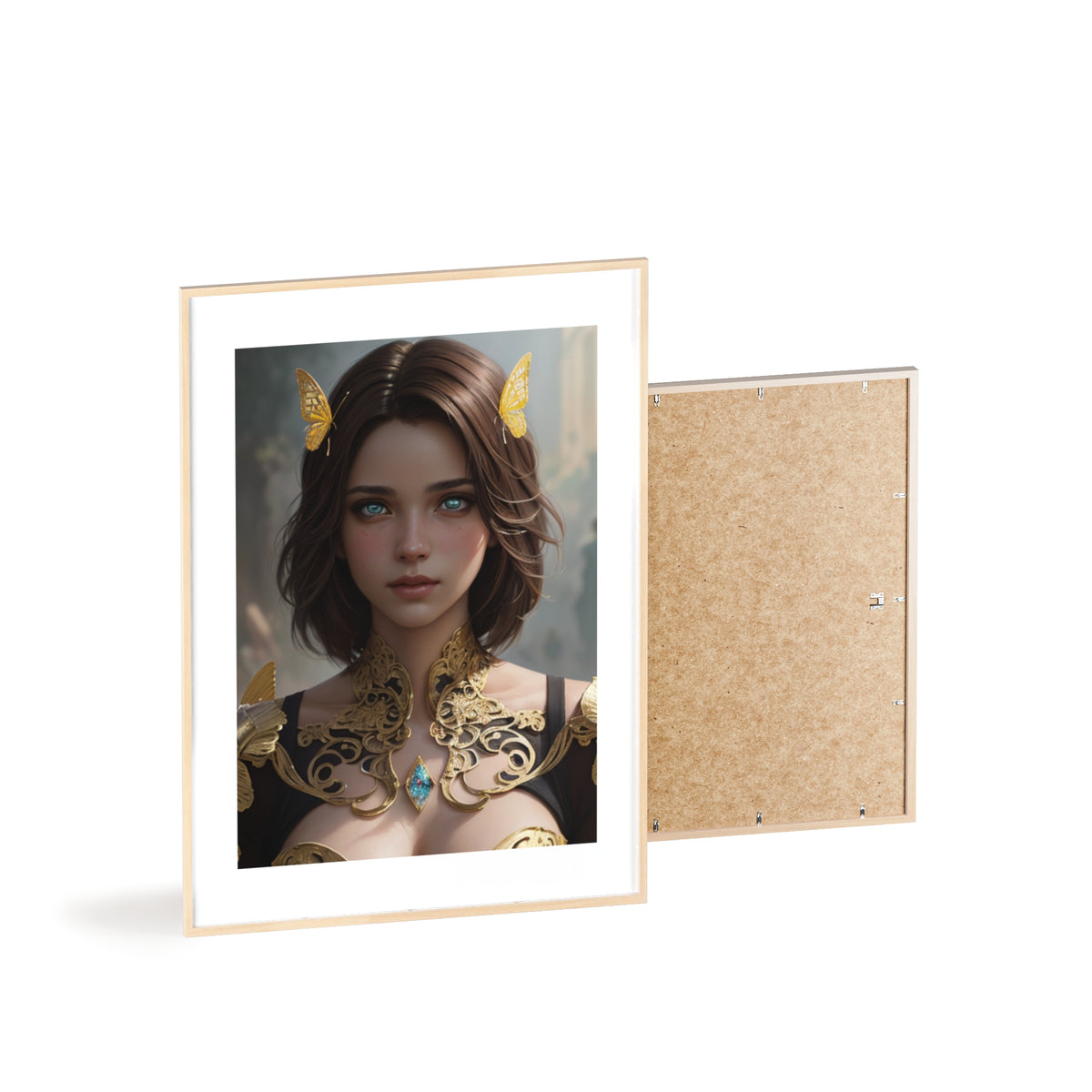 Poster mit Holzrahmen, Art.-Nr. FY 00132 P