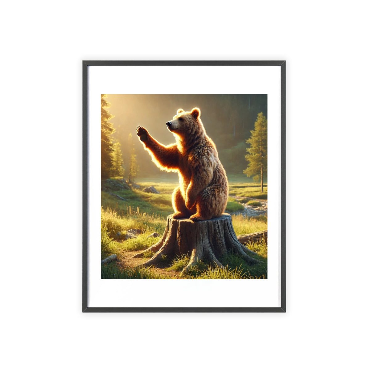 Poster mit Holzrahmen, Art.-Nr. FY 00111 P